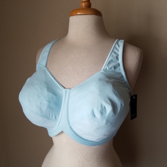 NWT Modern Movement Microfiber Bra Iced Aqua - Picture 2 of 6